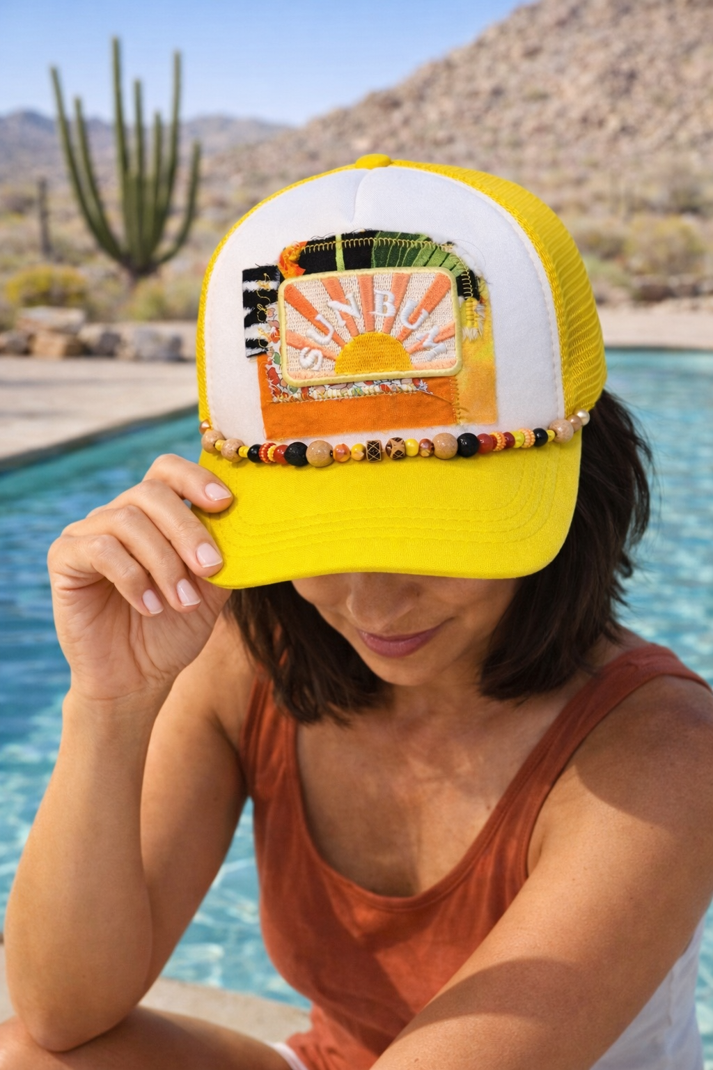 Scrappy Patch Trucker Hat - Sun Bum