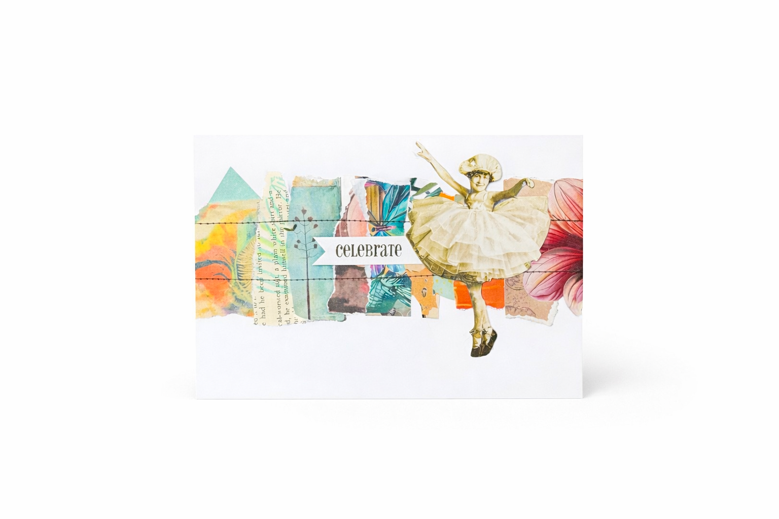 Celebrate- 5x7 Greeting card with envelope