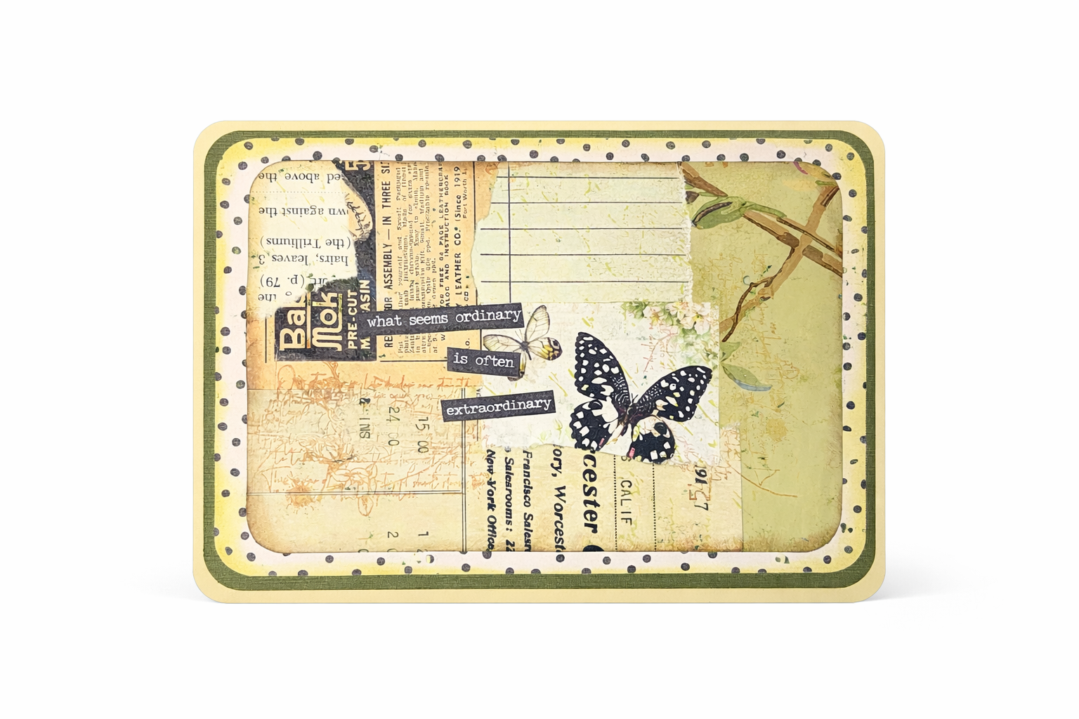 Extraordinary - 5x7 Greeting card with envelope