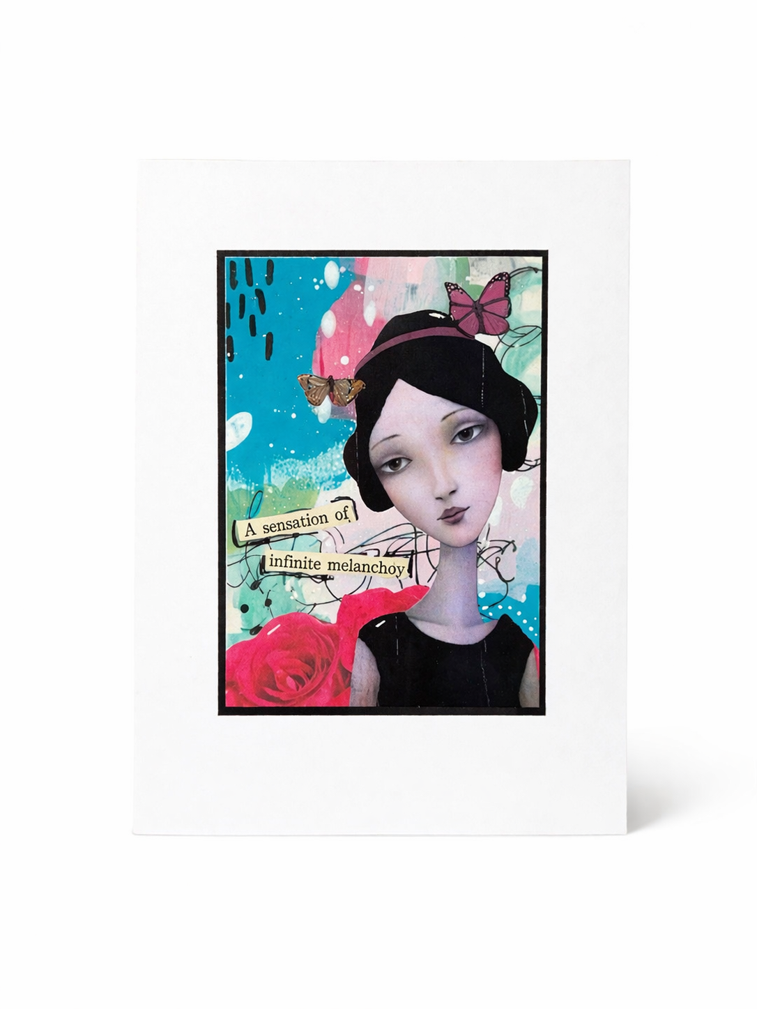 Infinite Melancholy- 5x7 Greeting card with envelope