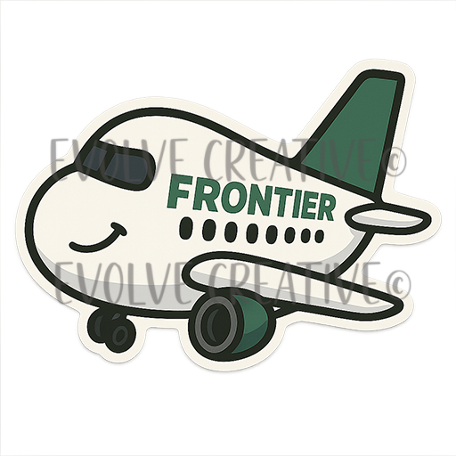 American Airlines Chubby Little Airplane Stickers QTY 10