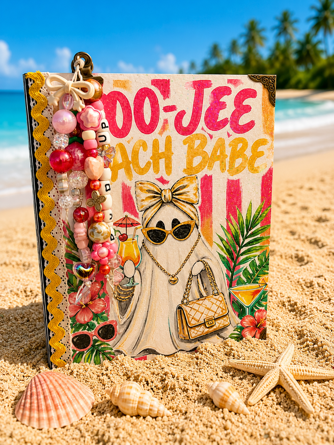 Boo Jee Beach Babe Composition Journal