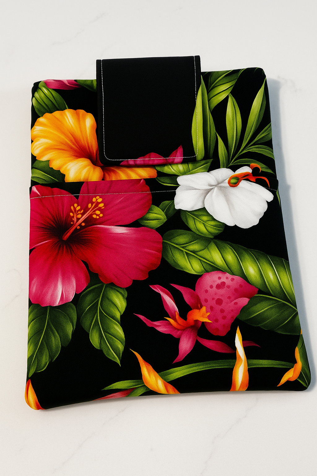 eReader/book sleeve - topical hibiscus
