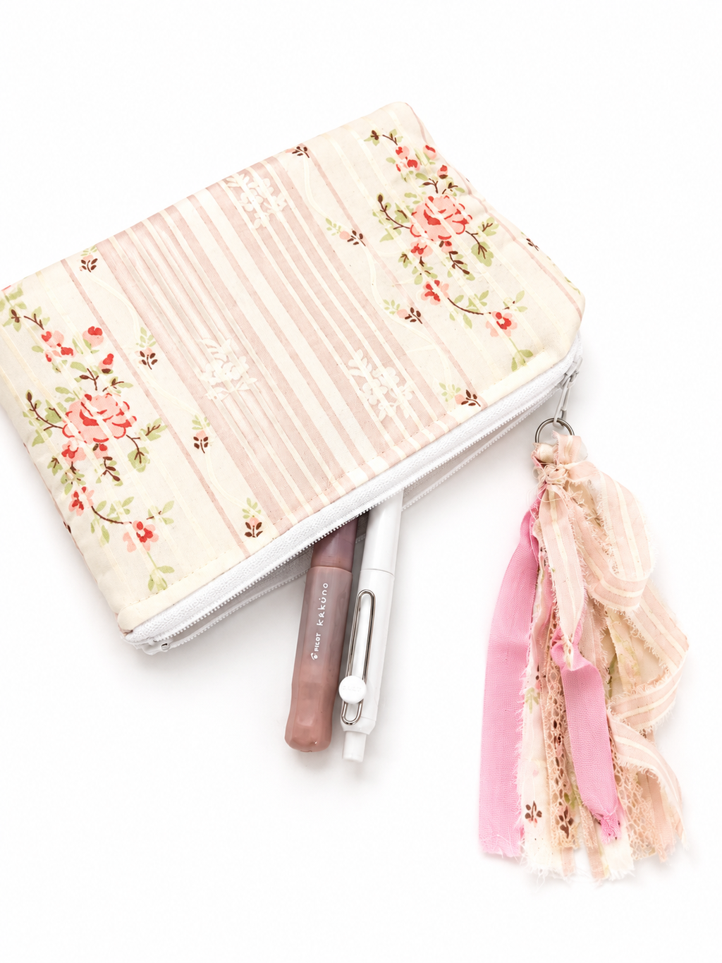 Rosewater Junk Journal & Zipper Pouch set