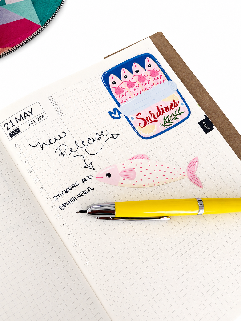 Here Fishy Fishy Stickers/embellishments