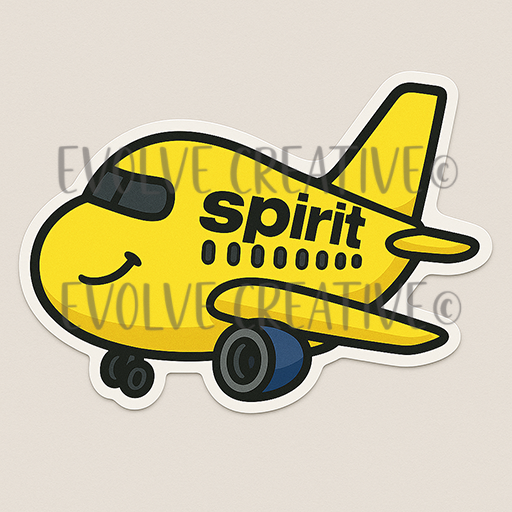 American Airlines Chubby Little Airplane Stickers QTY 10
